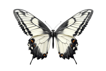 The Intricate Beauty of a Transparent Butterfly Wing, A Close-Up Look at Nature's Art, Wings With Patterns