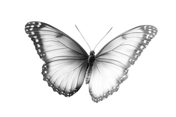 Fototapeta premium A Delicate Butterfly Wings With Transparent Object in the Background