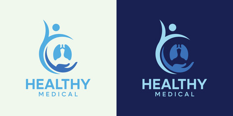 Medicine Caduceus pharmacy hospital clinic cross logo template design