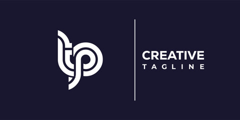 T and P logo design. TP abstract Letters Logo Monogram. This logo design is the process of creating a visual symbol that represents a brand, company, or individual.