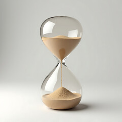 hourglass with sand