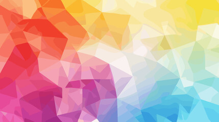 Fototapeta premium Colorful abstract geometric background with vibrant gradients and polygonal shapes in bright hues