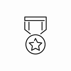 army medal icon sign vector