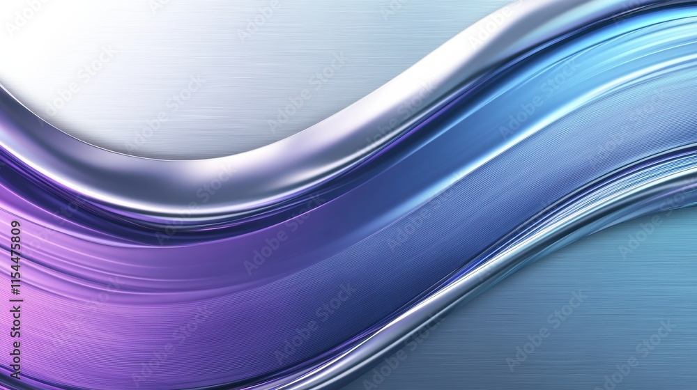 Poster fluid shapes create harmony in a vibrant abstract 3d composition filled with dynamic movement and ri