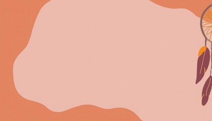 Boho Wallpaper with Detailed Hand-Drawn Macrame Design and Fringe Accents