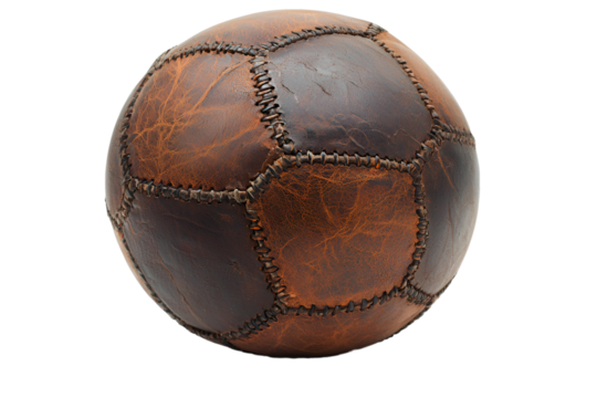 old football isolated on white - Powered by Adobe
