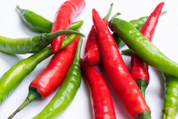 fresh chili peppers
