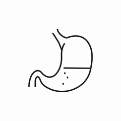 stomach aid icon sign vector