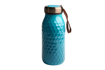 bottle of water isolated on white