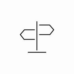 wayfinder traffic signs icon sign vector