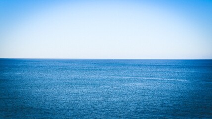 Obraz premium blue sky with clouds, nature cloudscape