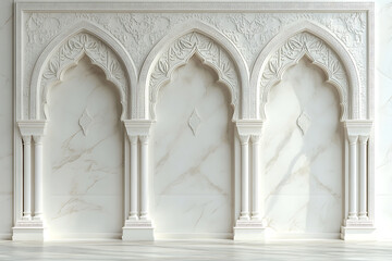 Obraz premium Elegant Islamic Architecture Design