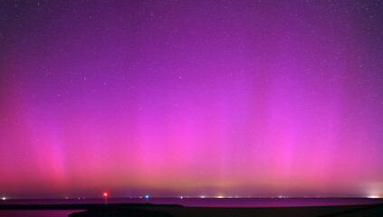 Aurora borealis in May, 2024, The Netherlands