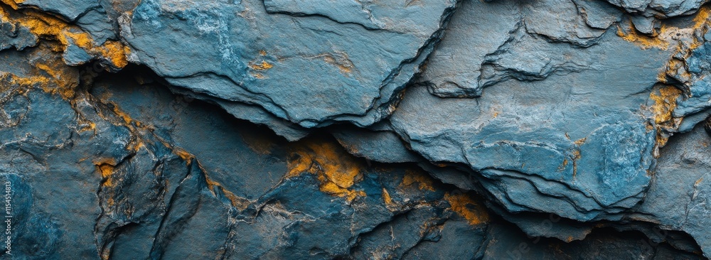 Poster exploring textured slate layers natural rock formation abstract background close-up view geological 