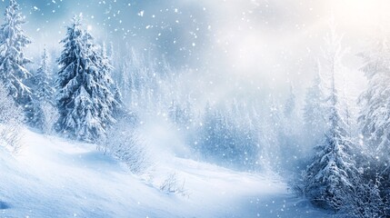 Fototapeta premium Frosty scene