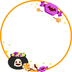 Circle Halloween Banner 