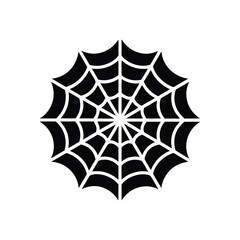 spider web pattern vector pattern trend design. Spooky spider web with holes realistic vector icon illustration.