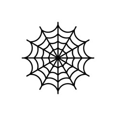 spider web pattern vector pattern trend design. Spooky spider web with holes realistic vector icon illustration. 