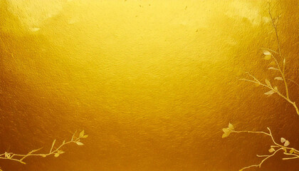 金色の和風背景素材