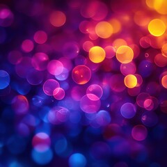Colorful background with many small circles of different colors