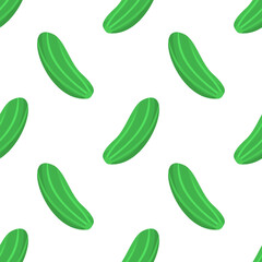 cucumber pattern Background. flat illustration cucumber background. seamless pattern cucumber. cucumber flat illustration background.