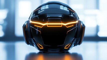 High-end VR gaming helmet with glowing accents, white background, futuristic and immersive --ar 16:9 --v 6.1 Job ID: 2288808a-1830-4409-ab18-4d19404846a5