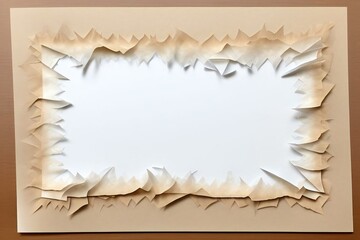 Paper rip texture