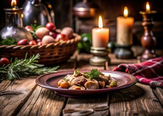 Relive childhood joys through vintage recipes and retro kitchen photos; a nostalgic food journey.