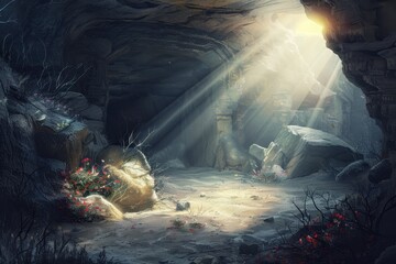 cave in the cave