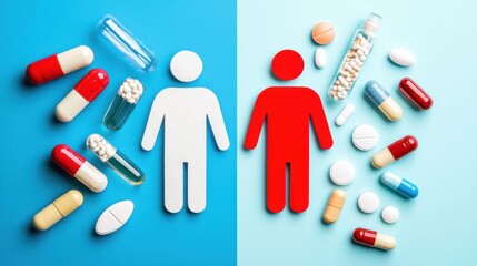 Gender Health Gap: Conceptual Representation of Medications and Gender Differences