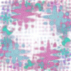 Obraz premium An abstract transparent psychedelic wavy vignette design element overlay.