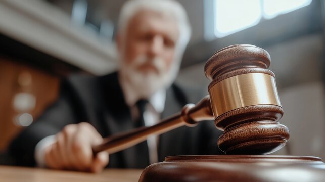 Law system - judicial process, legal court, magistrate authority, Scales of Justice, courtroom gavel, equitable governance, tribunal emblem, arbitration fairness, judge decision, lawful order.