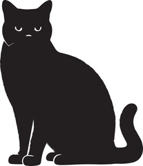 Cat silhouette