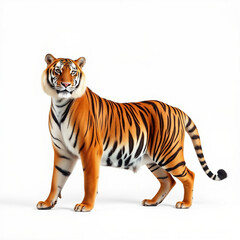 Obraz premium Jauger isolated on white background - animal generation -