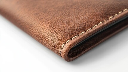 Classic Leather Wallet with Reinforced Corners