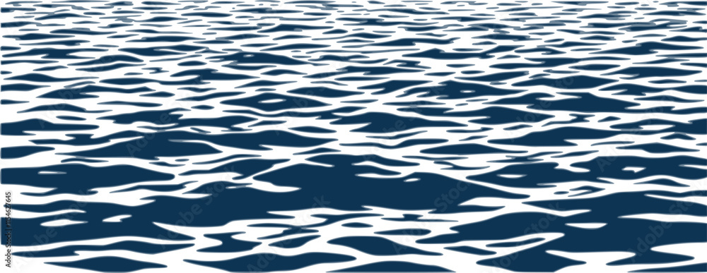 Wall mural ocean ripples texture. one-color background with waves on a water surface. one color background with