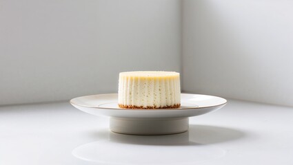 piece of cake on a plate