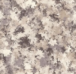 Abstract Forest Seamless Pattern with Grey and Brown Trees, Digital Art Style, Raw Design, Tileable Texture