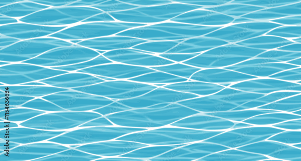 Wall mural ocean ripples texture. one-color background with waves on a water surface. one color background with