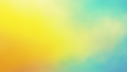 Vibrant yellow hues graduate to serene blue Background