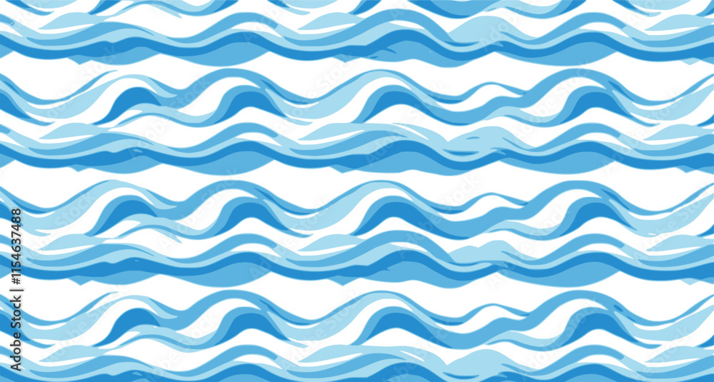 Wall mural ocean ripples texture. one-color background with waves on a water surface. one color background with