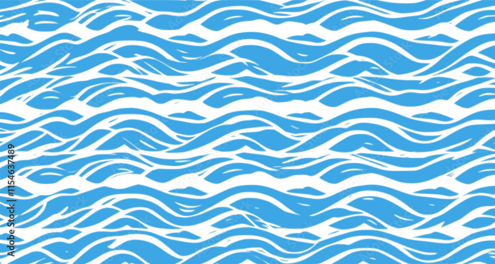 Wall mural ocean ripples texture. one-color background with waves on a water surface. one color background with