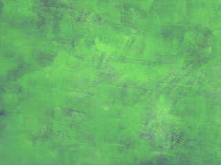 油彩テクスチャ グリーン 背景素材 ざらざら キャンバス 抽象画 鮮やか