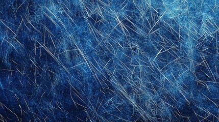 Obraz premium Blue Textured Background with Looping Lines in Dynamic Patterns