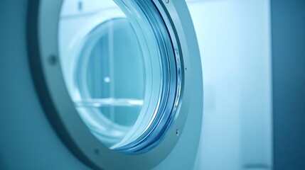 Close-Up of Soft Light in Space Station Environment