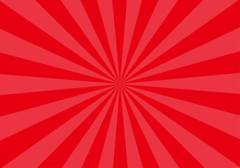 背景素材　ポップな放射線状の背景