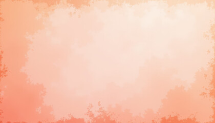 Fototapeta premium Soft pastel orange and pink textured paper with a gentle grunge style for artistic backgrounds
