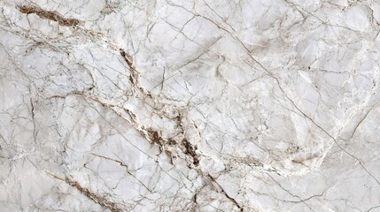 Naklejka premium White Marble Texture with Natural Patterns and Elegant Detail