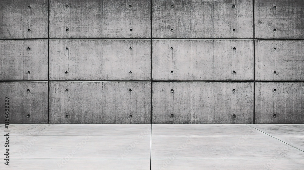 Poster dark concrete wall with ample space for text and graphics