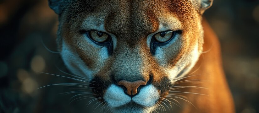 Majestic Cougar: A Close Encounter with Nature's Apex Predator